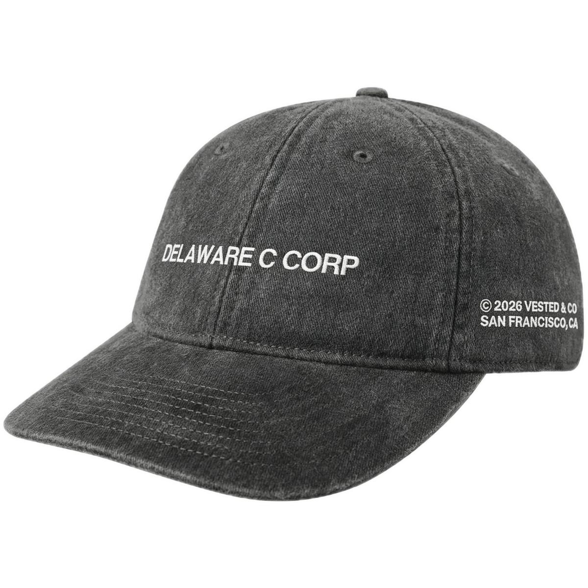 DELAWARE C CORP cap, Heather Gray