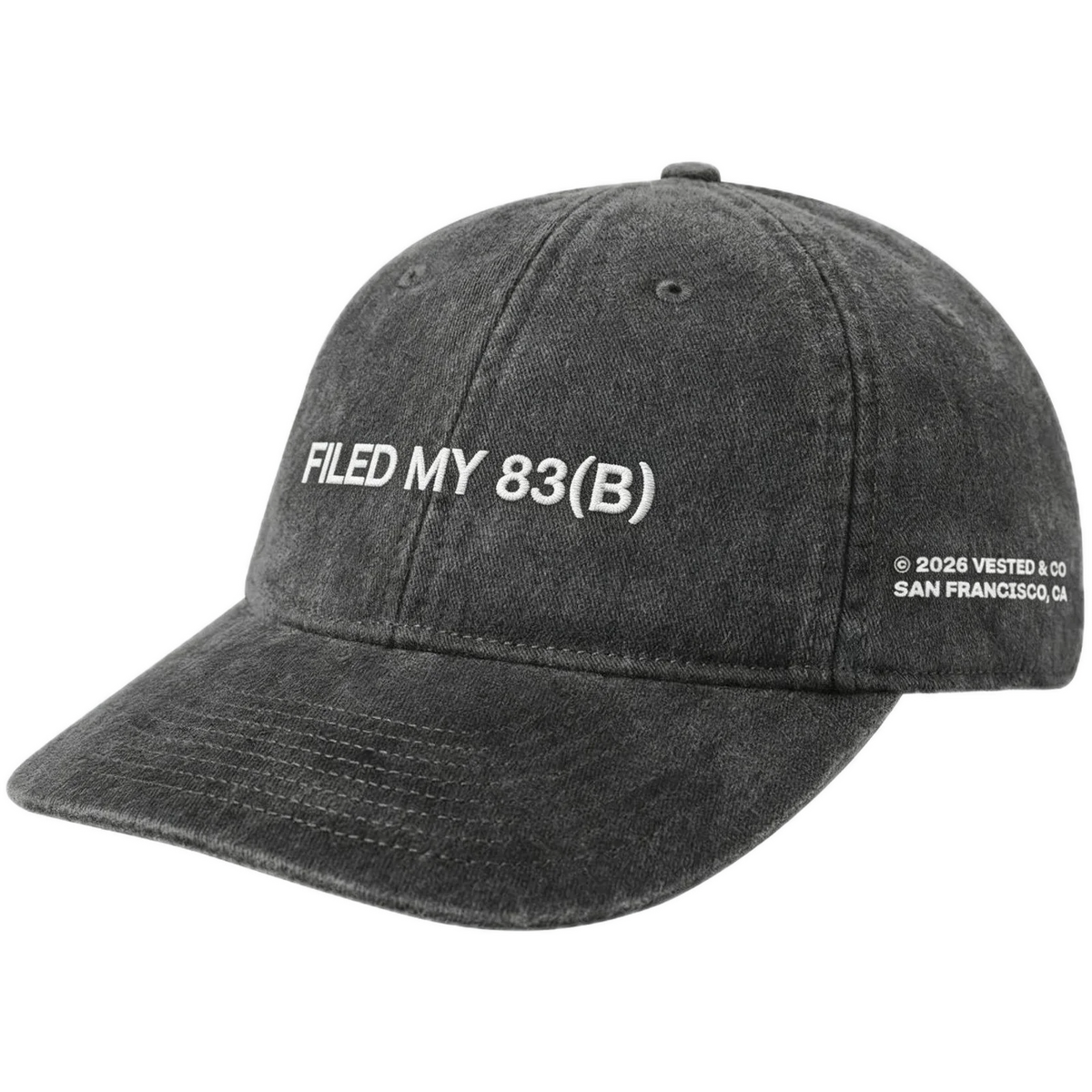 FILED MY 83(B) cap, Heather Gray
