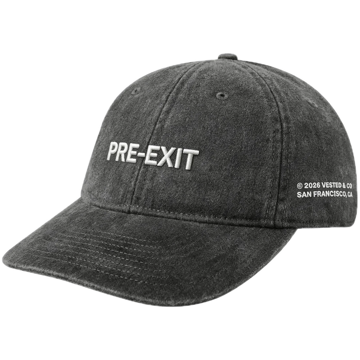 PRE-EXIT cap, Heather Gray