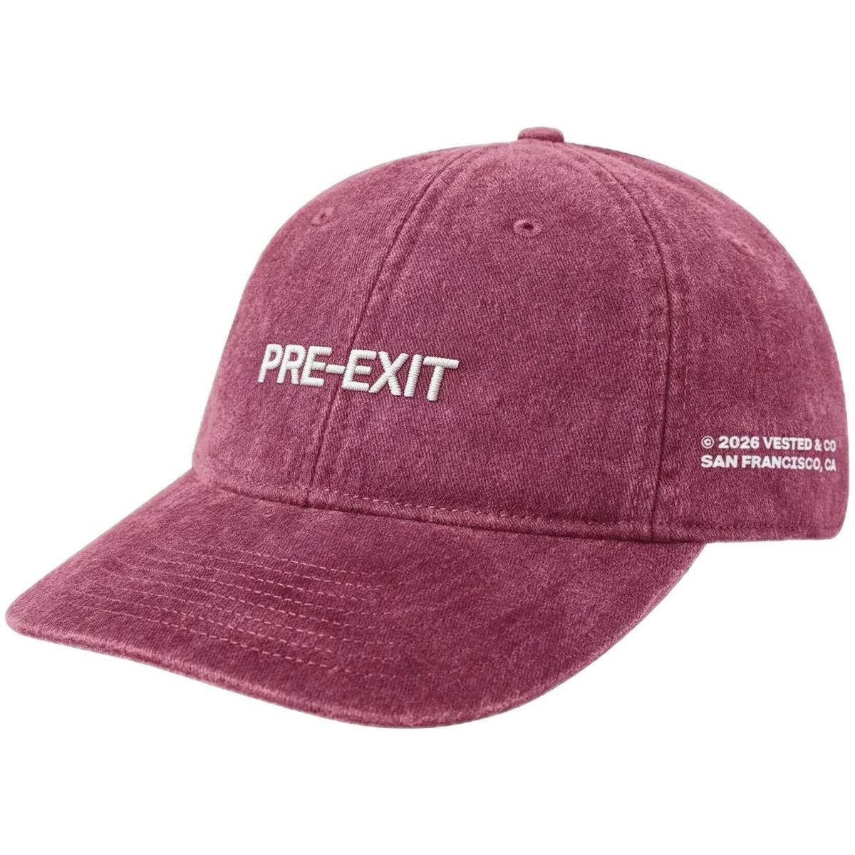 PRE-EXIT cap, Burgundy