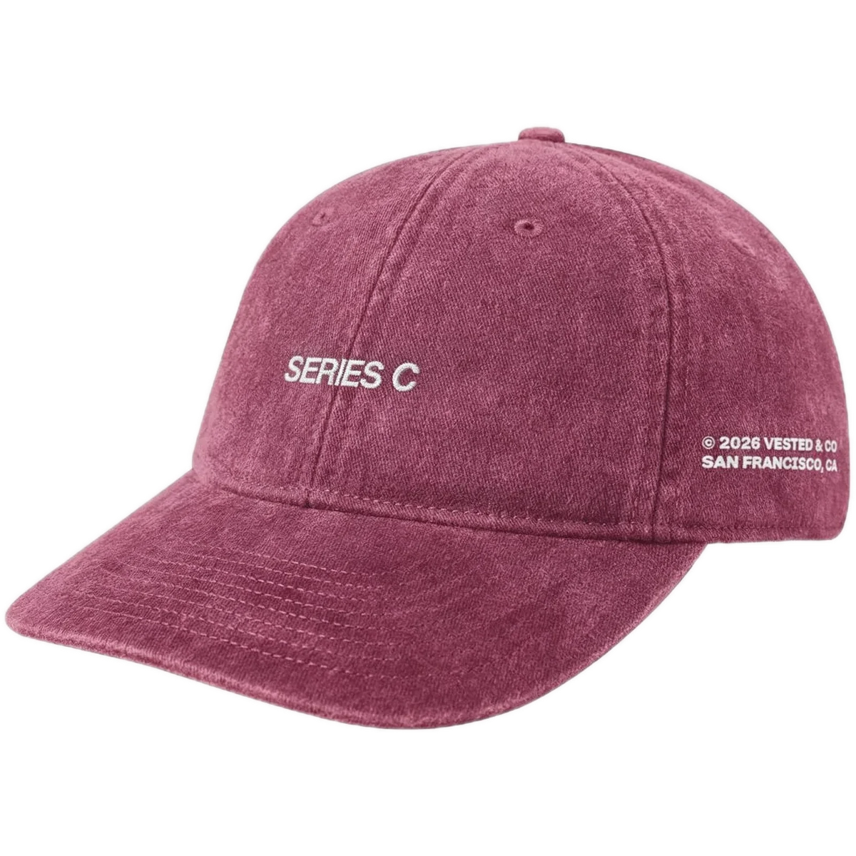 SERIES C cap, Burgundy